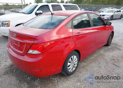 2014 Hyundai Accent Gls from USA, damaged, VIN KMHCT4AEXEU750409